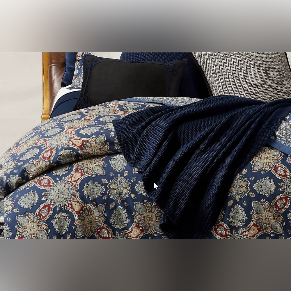 NWT Ralph Lauren Archer Foulard Full / Queen Comforter